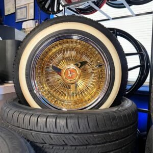 Zenith 13” & 14” Gold Centers & All Chrome Wire Wheels On Sale 🔥 Spokes On Sale 🔥🔥 Rims