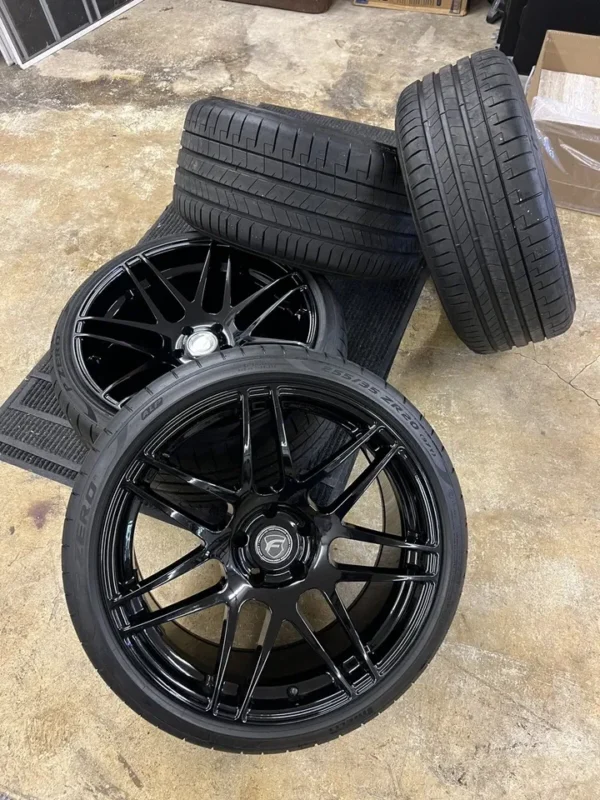 20” Forgestar F14 5x120 Staggered 20x11 20x 9.5 and Pirelli P Zero Tires BMW M5 - Image 2