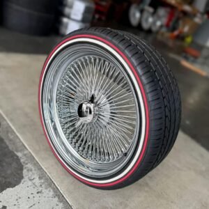 22x8 Dayton Wire Wheels & Vogue Custom Built Tire Packages